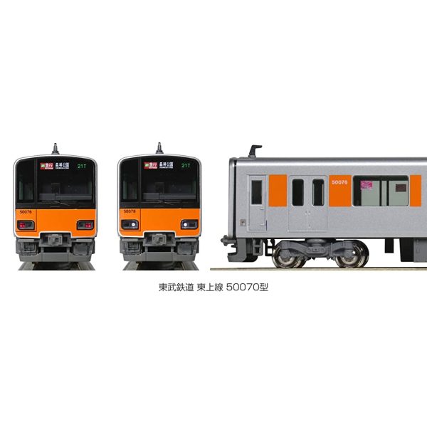 KATO 10-1592 N Gauge Tobu Railway Tojo Line 50070 Model Basic Set, 4 Cars, Railway Model Train Hot on Sale - Image 2