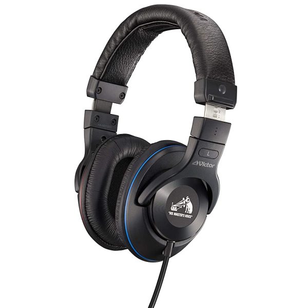 Victor JVC HA-MX100V Studio Monitor Headphones, Hi-Res Enclosed, Victor Studio Tuning Model, Black on Sale