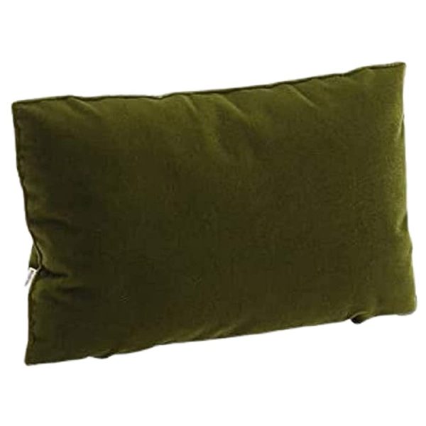 Karimoku K36152QOK 60 Half Cushion, Moquette Green, Cushion Pillow, Width 19.7 x Depth 11.8 x Height 5.9 inches (50 x 30 x 15 cm) Supply