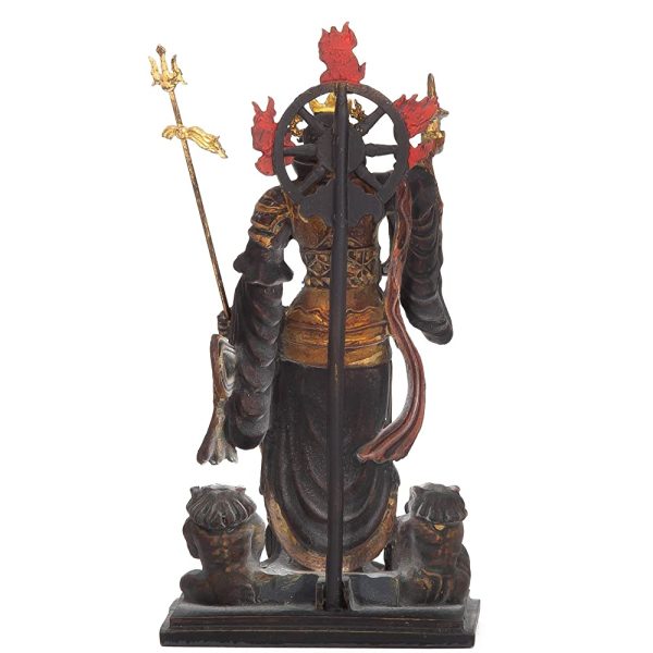 (Tamonten) Miniature Buddha Statue (21 3D Mandalas, Shingon Sect 1200 Commemorative of the Shingon Sect Supply - Image 3