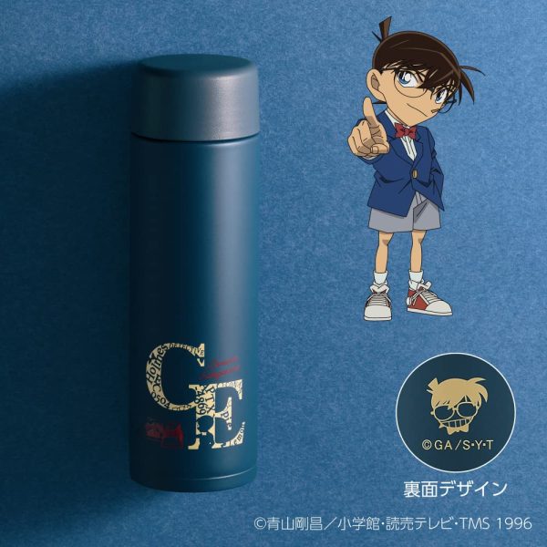 Zojirushi SM-ZN48C-EA Water Bottle, Screw, Stainless Steel Mug, Seamless, Detective Conan, 1.6 fl oz (0.48 L), Edogawa Conan Online - Image 3