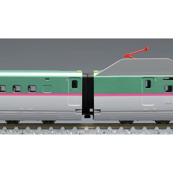TOMIX 98498 N Gauge JR E5 Series Tohoku   Hokkaido Shinkansen Hayabusa Expansion Set A Railway Model Train Online now - Image 2