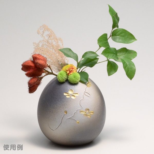 Shigaraki Ware MR-1-2574 Hechimon, Flower Base, Large, Brown, Moonlit Pottery Sale - Image 2