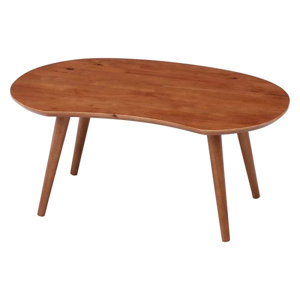 Fuji Boeki 37653 Mame Natural Signature Low Table, W 29.1 x D 18.7 x H 12.8 inches (74 x 47.5 x 32.5 cm), Medium Brown, Natural Wood Hot on Sale