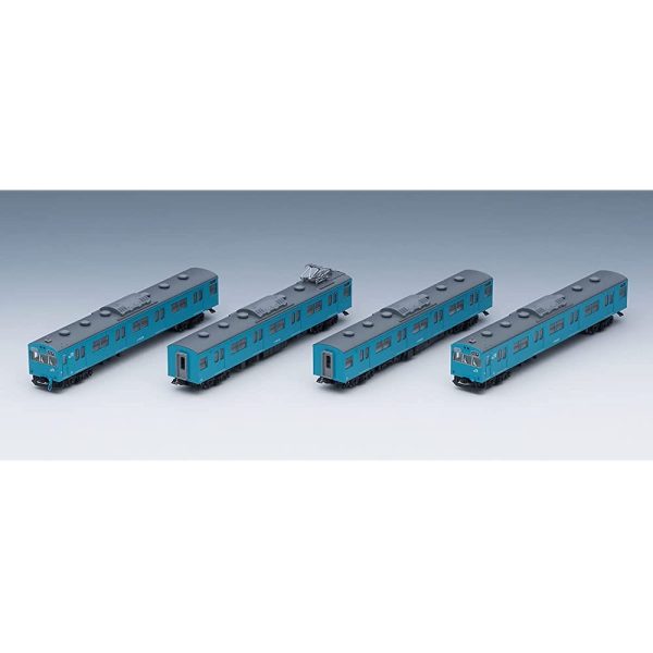 TOMIX 98495 N Gauge JR 103 Series JR West Japan Specifications, Black Sash, Sky Blue, Basic Set, Railway Model, Train For Discount - Image 2