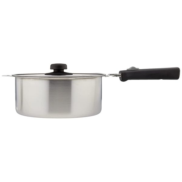 Wahei Freiz Tsubamesanjo EM-029 Removable Handle Pot, Set of 2, 7.1 inches (18 cm), 7.9 inches (20 cm), Stainless Steel, Induction Compatible Hot on Sale - Image 2